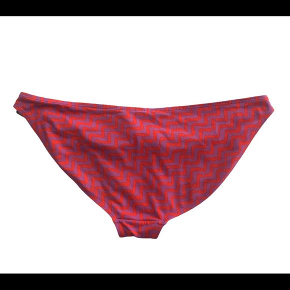 Banana Republic Multicolor Patterned Bikini Bottom Purple Large - Picture 2 of 4